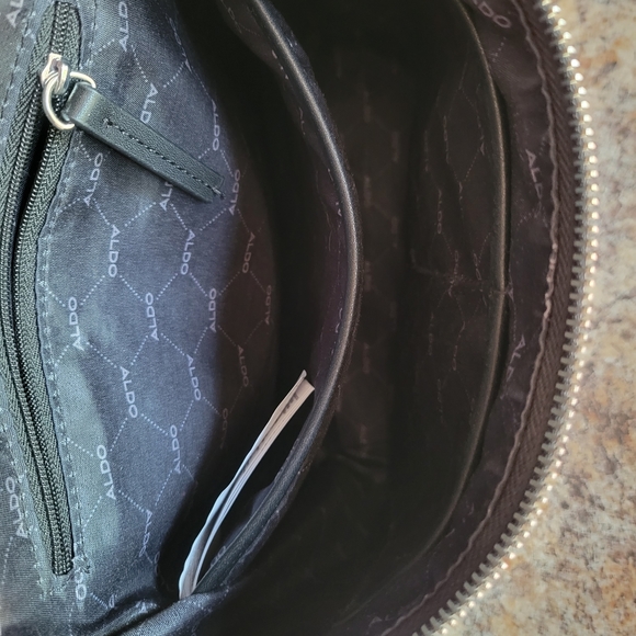 Aldo Black Backpack Purse - Picture 6 of 10